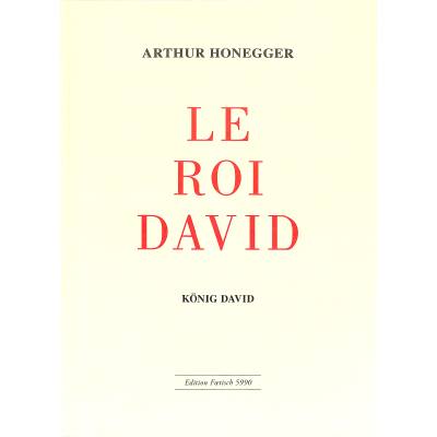 9790202800379 - Le roi David (König David)