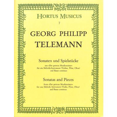 9790006000081 - Sonaten + Spielstücke (der getreue Musikmeister)