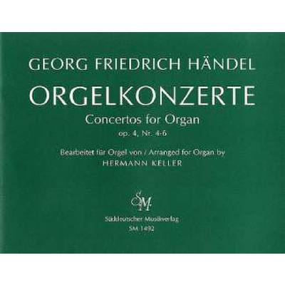 9790202106150 - Konzerte 2 op 4 4-6 HWV 292 293 294