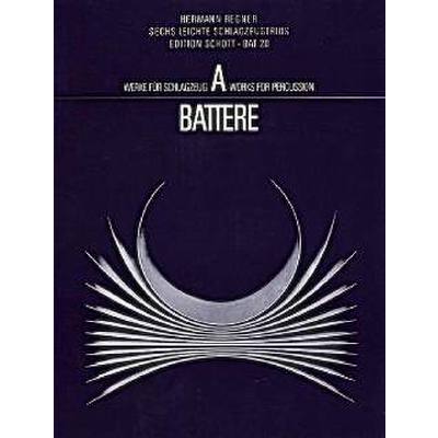 9790001004800 - 6 leichte Schlagzeugtrios