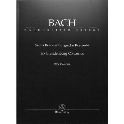 9790006200085 - Brandenburgische Konzerte 1-6 BWV 1046-1051