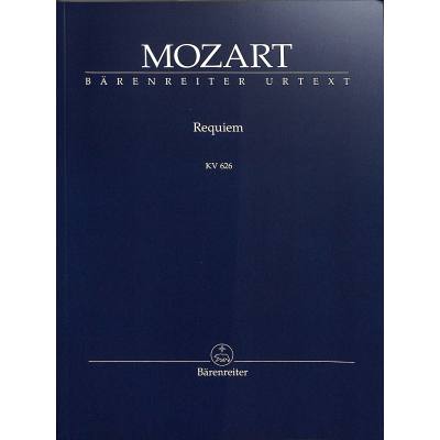 9790006201303 - Requiem d-Moll KV 626 Partitur - Wolfgang Amadeus Mozart Kartoniert (TB)