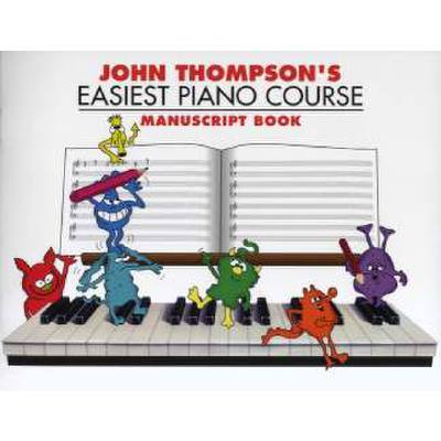 9781849382557 - Easiest piano course - manuscript book