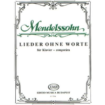 9790080073544 - Lieder ohne Worte