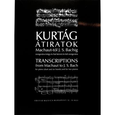 9790080138236 - Transcriptions from Machaut to Bach