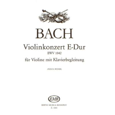 9790080016015 - Konzert 2 E-Dur BWV 1042