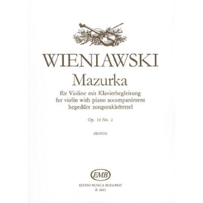 9790080080030 - Mazurka op 19 2 9790080080030 - Mazurka op 19 2