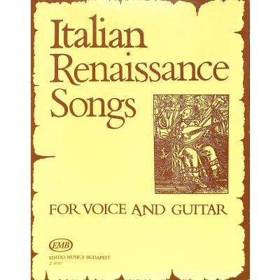 9790080087879 - Italian Renaissance songs