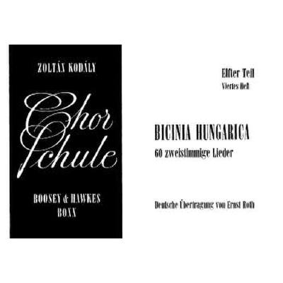 9790202519516 - Chorschule 11 4 - bicinia hunga 9790202519516 - Chorschule 11 4 - bicinia hunga