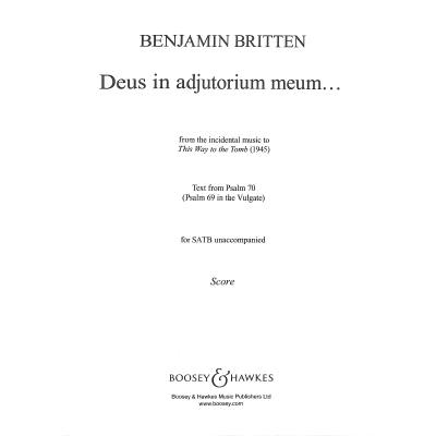 9790060014246 - Deus in adjutorium meum 9790060014246 - Deus in adjutorium meum