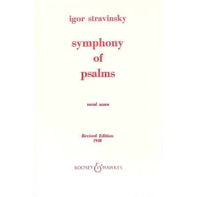 0073999463699 - Psalmensymphonie 0073999463699 - Psalmensymphonie