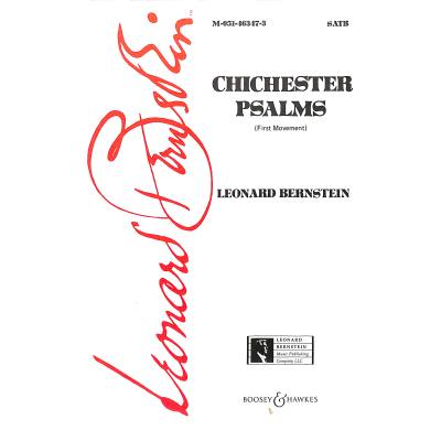 9790051463473 - Chichester Psalms 1