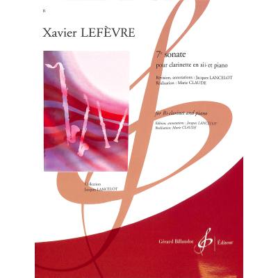 9790043016045 - Xavier Lefevre - GEBRAUCHT 7e Sonate - Preis vom 02102023 050404 h