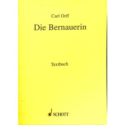 9783795736323 - Bernauerin