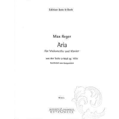 Aria (Suite) nach op 103a