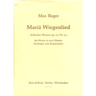 9790202500231 - Mariä Wiegenlied