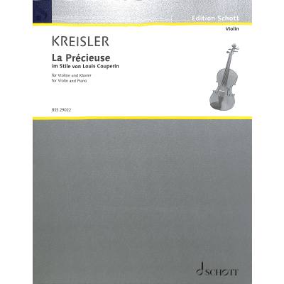 9790001106603 - Precieuse im Stil von L Couperin