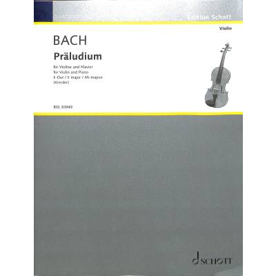 9790001106931 - Praeludium E-Dur BWV 1006