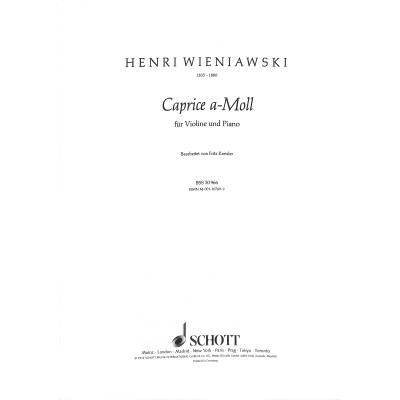 9790001107099 - Caprice a-moll