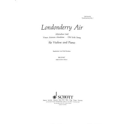9790001107105 - Londonderry Air
