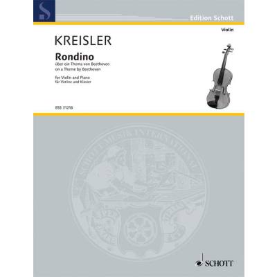 9790001107174 - Rondino über ein Thema von Beethoven
