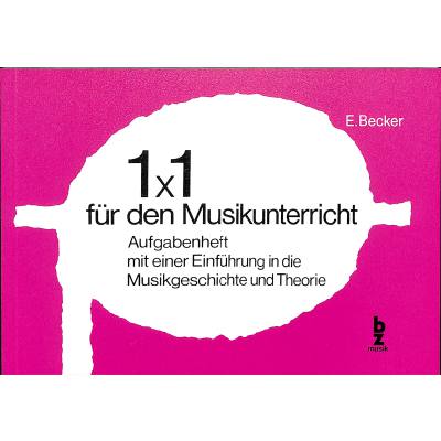 9990050829953 - 1 x 1 für den Musikunterricht