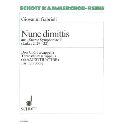 9790001101240 - Nunc dimittis
