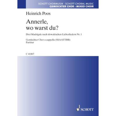 9790001011464 - ANNERLE WO WARST DU