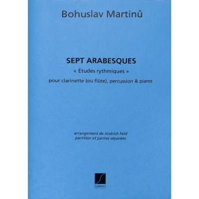 9790048030138 - 7 Arabesques - Etudes rhythmiques