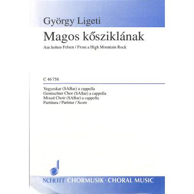 9790001016025 - Magos koerziklanak - am hohen Felsen