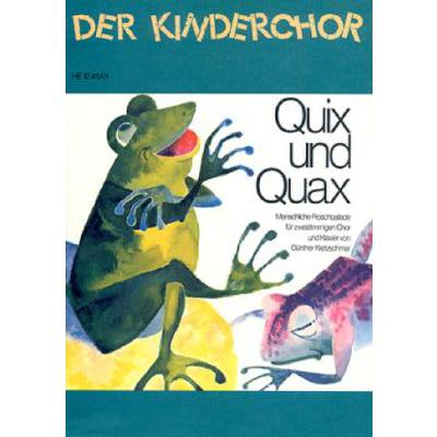 9790007089412 - Quix + Quax - menschliche Froschballade