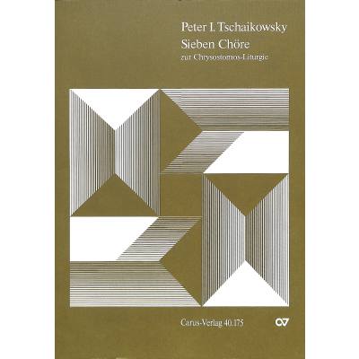 9790007063832 - 7 Chöre zur Chrysostomosliturgie op 41 9790007063832 - 7 Chöre zur Chrysostomosliturgie op 41