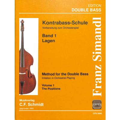 9790500330097 - Kontrabass Schule 1 | Vorbereitung zum Orchesterspiel