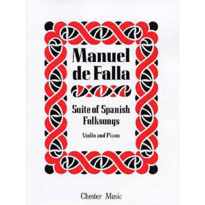 9780711923652 - Suite of spanish folksongs