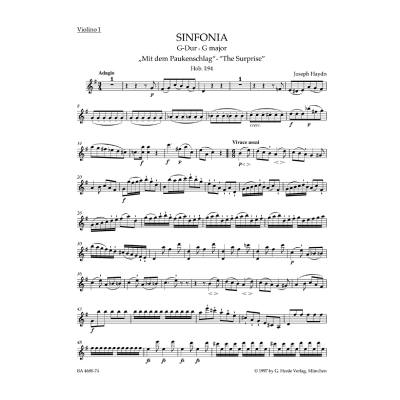 9790006503957 - Sinfonie 94 G-Dur Hob 1 94 (Paukenschlag)