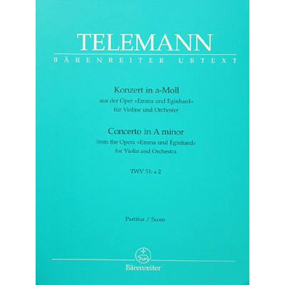 9790006526437 - Konzert a-moll TWV 51 a 2 (Emma und Eginhard) 9790006526437 - Konzert a-moll TWV 51 a 2 (Emma und Eginhard)