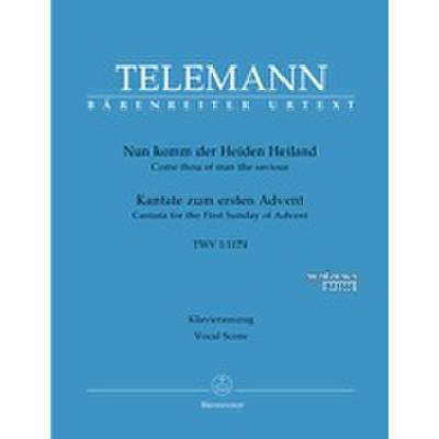 9790006526253 - Nun komm der Heiden Heiland TWV 1 1174