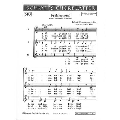 9790001020213 - Frühlingsgruss op 79 4