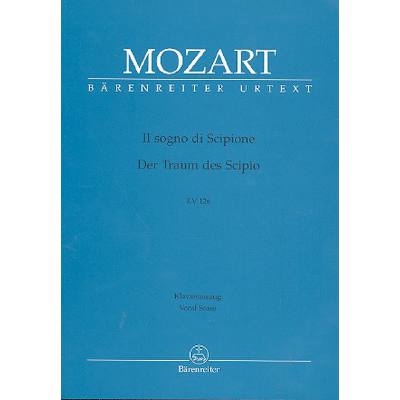 9790006520039 - Il sogno di Scipione KV 126 (der Traum des Scipio)