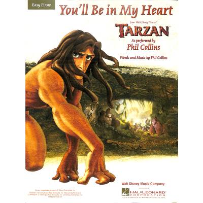 0073999525205 - Noten Klavier Youll be in my heart Soundtrack Tarzan HL 352005 Phil Collins