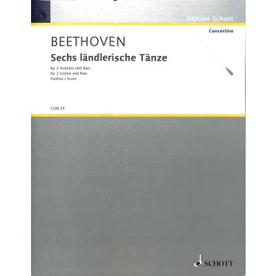 9790001021333 - 6 ländlerische Tänze 9790001021333 - 6 ländlerische Tänze