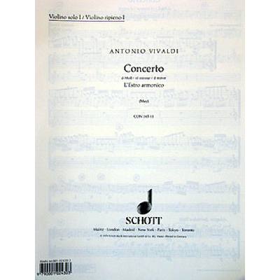 9790001024303 - Concerto grosso d-moll op 3 11 RV 565 F 4 11 T 416