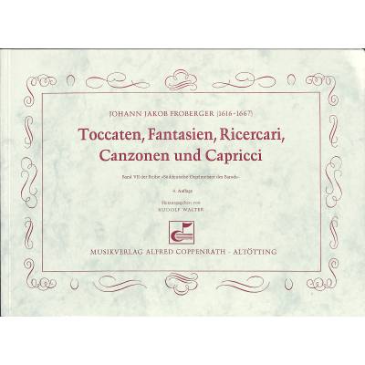 9790007114510 - Toccaten Fantasien Ricercari Canzonen und Capricci