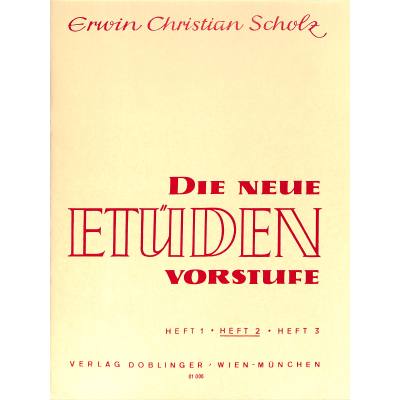 9790012085072 - Die neue Etüden Vorstufe 2 9790012085072 - Die neue Etüden Vorstufe 2