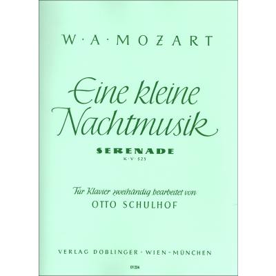 9790012097709 - Eine kleine Nachtmusik G-Dur KV 525 9790012097709 - Eine kleine Nachtmusik G-Dur KV 525