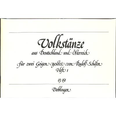 9790012092469 - Volkstänze aus Deutschland und Österreich 9790012092469 - Volkstänze aus Deutschland und Österreich