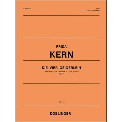 9790012100188 - Die 4 Geigerlein op 73