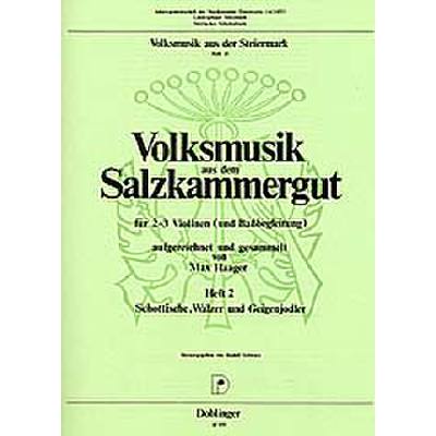 9790012172031 - Volksmusik aus dem Salzkammergut 2