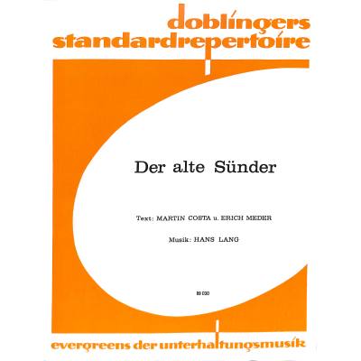 9790012147282 - Der alte Sünder
