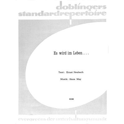 9790012073345 - Es wird im Leben 9790012073345 - Es wird im Leben
